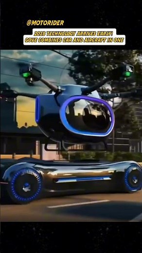Future Flying Car! GAC Aion GOVE Drives on Roads and Takes Off Vertically!!