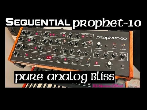 Sequential Prophet-10 Desktop Pure Analog Bliss Synthesizer Dave Smith Rik Marston