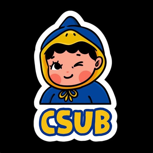 CSU Bakersfield Sticker, CSUB Vinyl Decal, Cal State Bakersfield University Sticker, College Laptop Water Bottle Car Sticker Gift - Etsy