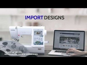 Brother PE535, 80 Built-in Designs, 4" x 4" Embroidering Area, Large 3.2" LCD Touchscreen, USB Port