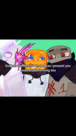 Endless Torment Trio: Platforming Challenge Speedpaint