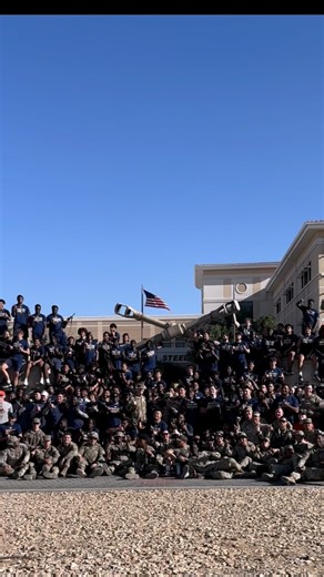 🏈⛏️Fort Bliss welcomed Coach Walden and the UTEP Football team for a unique training session with some of our soldiers and H2F Staff. The players tackled a 1.5-mile rucksack march and engaged in team drills alongside our troops, striving to emulate the excellence of Fort Bliss and develop their leadership skills. Go Miners! Best wishes to the Miners for the upcoming season! 🏈⛏️ | U.S. Army Fort Bliss