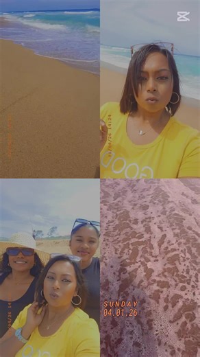 #TrendMomentos #CapCut #fypppppppppppppppppppppp #2026 #sama28 Beach day with my baby sisters 💝