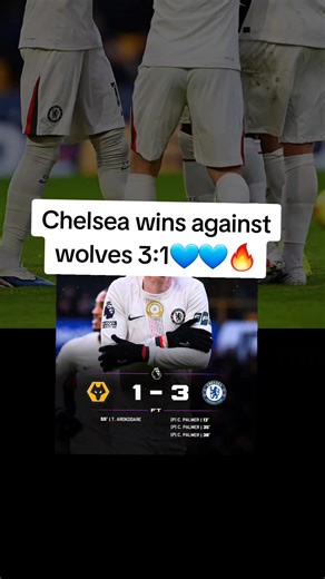 Chelsea Secures 3:1 Victory Against Wolves