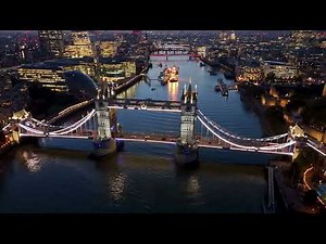 The Wonders of London - 4k Aerial Views with Original Music