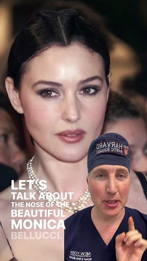 Analyzing Monica Bellucci's Nose: Rhinoplasty, Asymmetry, and Beauty