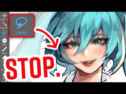 Drawing ONLY With The LASSO TOOL