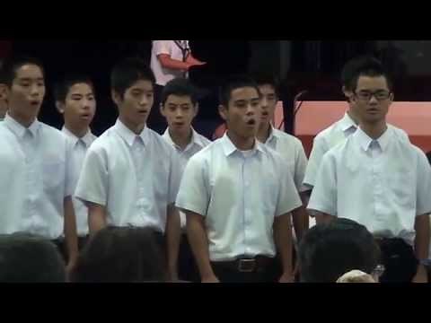 3年生全体合唱 Tomorrow