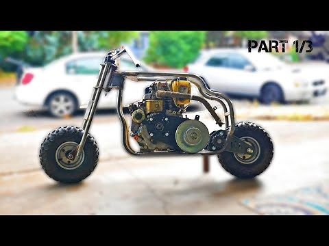 Homemade Diesel Mini Bike Build (part 1/3)