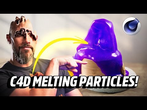 Mind-Blowing Melting Effects with Cinema 4D Particles!