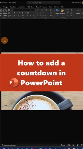 How to Create a Countdown Slide in PowerPoint