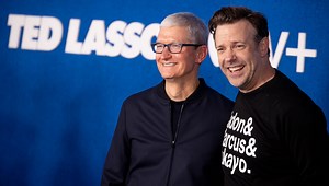 Tim Cook Also Binged 'Ted Lasso,' But He Watched on a Vision Pro