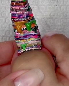 What 130 layers of toe nail polish looks like 👀 | Lessons Learned In Life