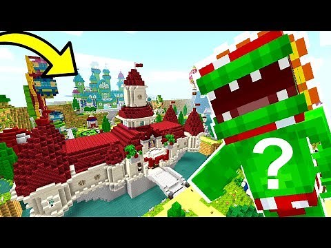 Mario Minecraft - Is This The BEST Mario Minecraft World?! [23]