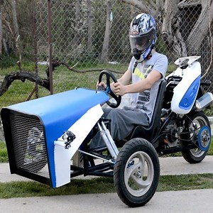 Homemade 3 Wheel Scooter Baotian 50cc | DIY & Crafts