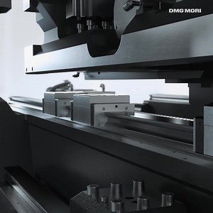 🦾 Not even Chuck Norris can beat our NTX 3000 (OK, just kidding): But the NTX still impresses with high power and outstanding performance at the same time. Let's have a look inside. 👀 The heart of the machine is the 350 mm short compactMASTER turn & mill spindle. With its 122 Nm, it provides challenging cutting operations and additional space in the working area. Moreover, the left spindle impresses with its high power of max. 1,194 Nm and optional right spindle. Although we are almost sure th