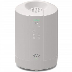 Reviews for Evo 1.5 gal. Tabletop Evaporative Self Sanitizing Pure Mist Humidifier in White | Pg 1 - The Home Depot