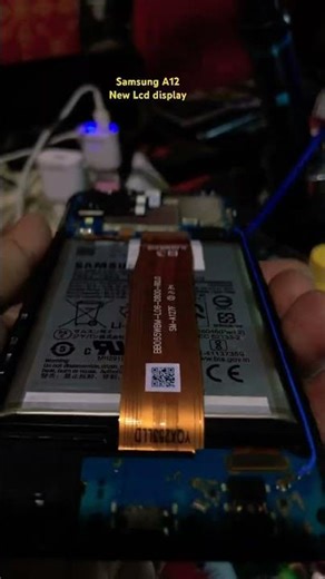 Samsung A12 new Lcd display replace