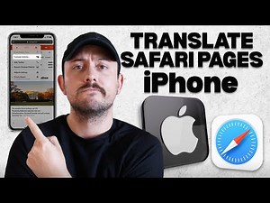 How to Translate Web Pages on iPhone Using Safari (iOS Built-In Feature)