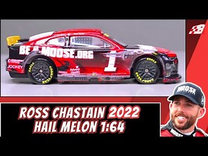 **NASCAR AUTHENTICS DIE-CAST REVIEW** Ross Chastian 2022 "HAIL MELON" 1:64