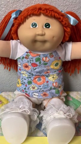 Vintage Cabbage Patch Kid Girl Hong Kong KT Factory Red Hair Green Eyes Head Mold #3 1984 Gifts for Daughter Sister Wife Mom Girls Her - Etsy