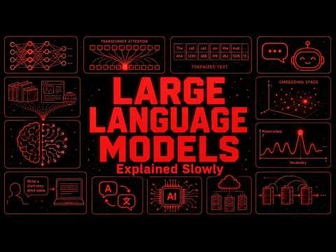 Literally Everything About How Large Language Models Work Explained Slowly (For Sleep)