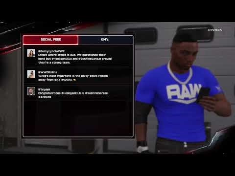 WWE 2K25 : "MY RISE" : "523" : "GAME CLIP!"