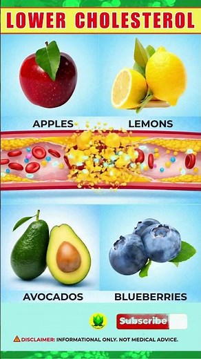 4 Top Fruits That Help LOWER Bad Cholesterol