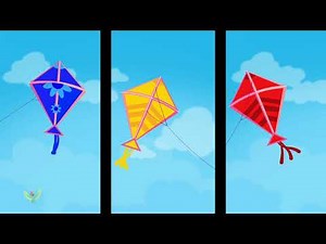 नीली पीली लाल पतंग, Neeli Peeli Laal Patang, Happy Makar Sankranti, Hindi Rhyme for Kids