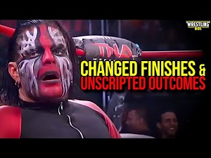 Wrestling Matches With Changed Finishes & Unscripted Outcomes