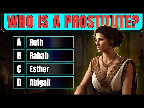 Women In The Bible | 25 Bible Questions To Test Your Bible Knowledge | The Bible Quiz