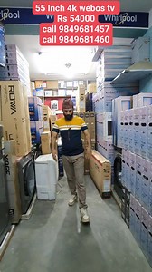 12K views · 483 reactions | call 9849681457 call 9849681460 55 inch 4k webos smart tv Rs 54000 #shreeunitedelectronic #viralreelsシ #viralreels #foryoupageシ #foryouシ #BoudhaPipalbot #viralvideochallenge #treding #sasto #foryou | Shree united electronic | Facebook