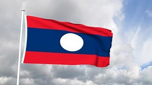 Flag Laos Stock Footage Video (100% Royalty-free) 2581274 | Shutterstock