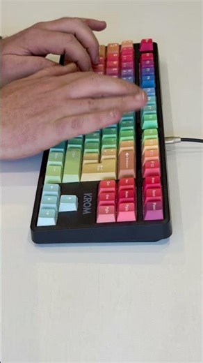 Sound test - Krom Kernel Pro + Akko V5 Creamy Yellow Pro switches