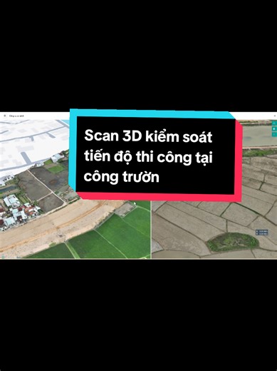 Scan 3D kiểm soát tiến độ thi công tại công trường😎#ddc #BIM #CIM #Infratructure #BIMV