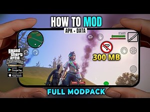 How to Install MODS in GTA SA Definitive Edition Mobile (Android) | 60 FPS Modpack 2025🔥