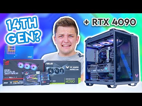RTX 4090 & i9-14900K Gaming PC Build! 👀 [Is Intel 14th Gen ACTUALLY Worth It?!]