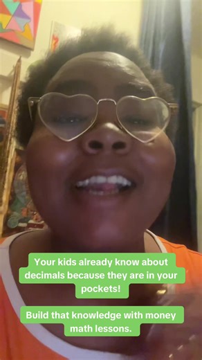 Teach them money math so they aren’t afraid of decimals! #parents #parentsoftiktok #math