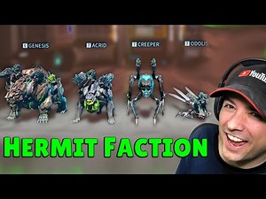 ALIEN Robot Hangar: HERMIT FACTION in Armor Attack
