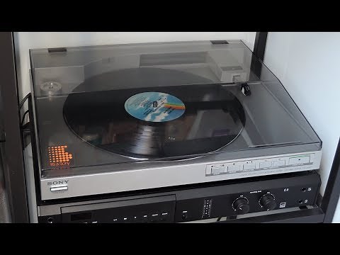 Sony Linear Tracking Turntable Overview (Sony PS-LX510)