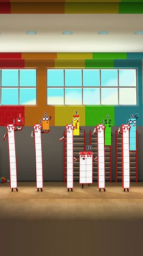 LET'S. PUMP. THOSE. NUMBERS! 💪 Get ready for the Olympics with the Numberblocks at Ten's Place. 🚀 The bigger Numberblocks are squatting, running and jumping to figure out the Ten that is inside of them. #numberblocks #mathsforkids #Olympics #olympics2024 #LearnThroughPlay | Numberblocks