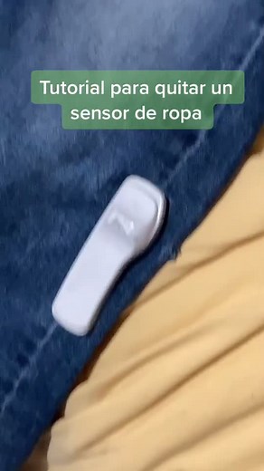 Cómo quitar un sensor de ropa fácilmente
