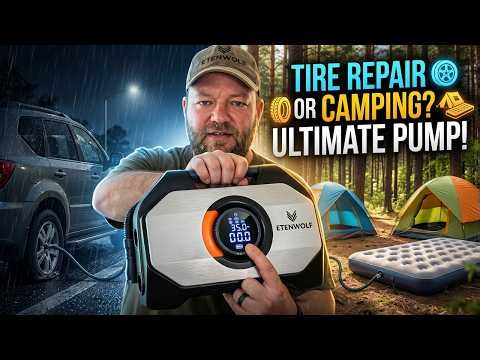 Emergency Roadside Essential and MORE: EtenWolf S7 Vortex Air Pump Review