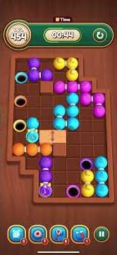 Rolling in Holes Level 454 Walkthrough