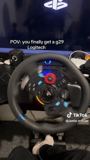 Potente volante Logitech G29 para gaming