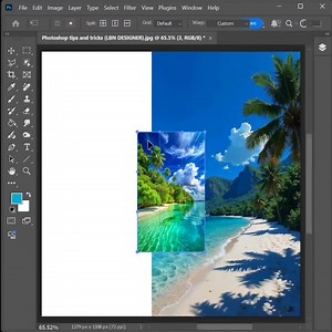 How to merge and manipulate on two images in Photoshop | Photoshop tips and tricks