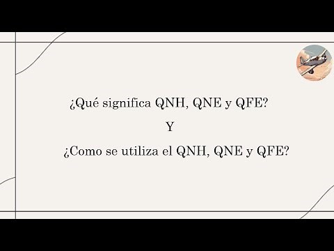 QNH QNE Y QFE EN 5 MINUTOS! #aviación #piloto #qnh #qfe #qne