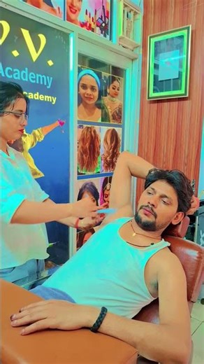 Haircut 💆‍♀️ Settings Barber Shop 👧Unisex Salon💅Beauty Parlour👍Hairstyle Business💄Video#viral