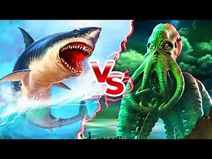 Điều Gì Sẽ Xảy Ra Nếu Mực Kraken Gặp Cá Mập Megalodon, Ai Sẽ Thắng