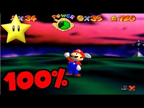 Super Mario 64 100% Walkthrough - All Secret Stars & Bowser Courses!